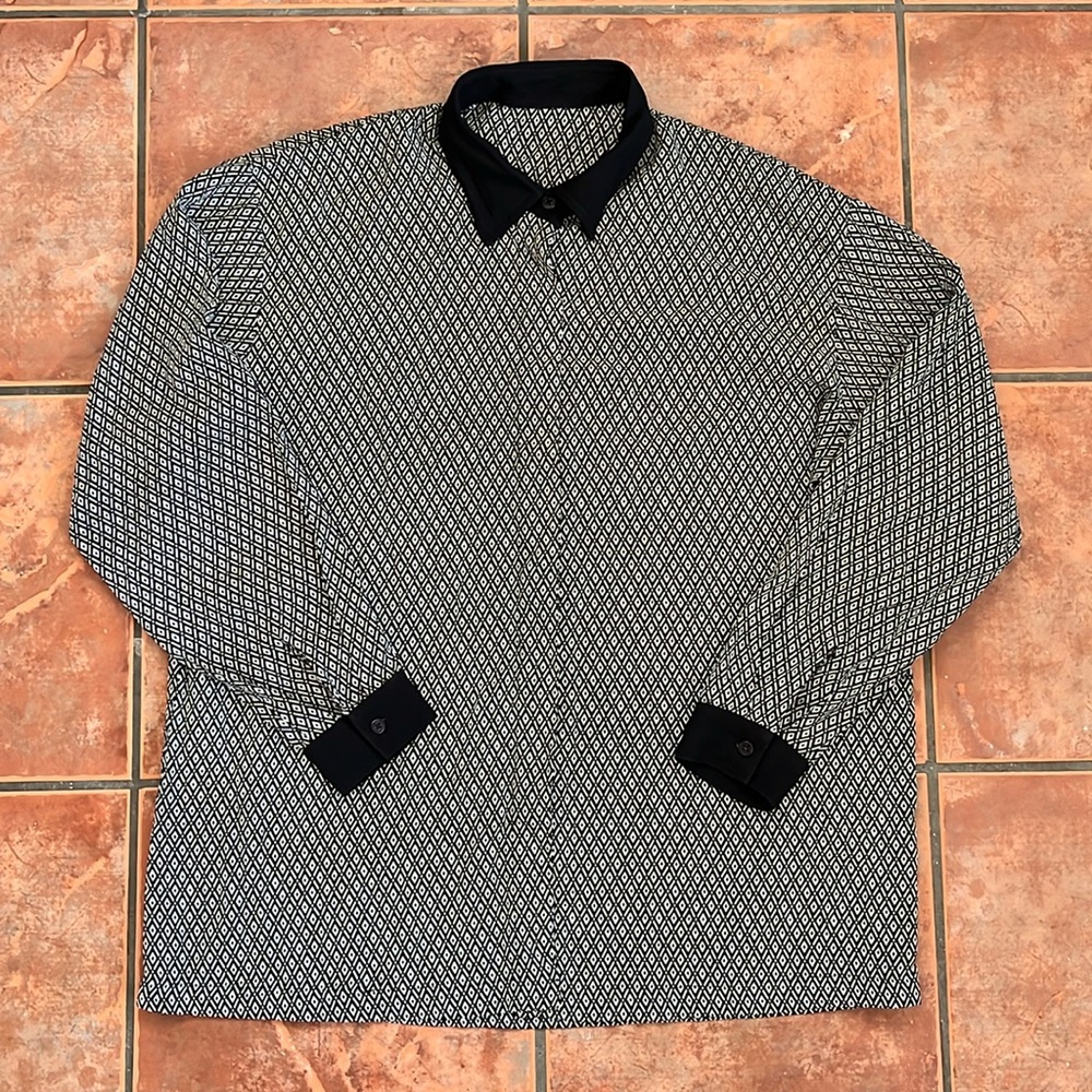 Vintage Diamond Blouse